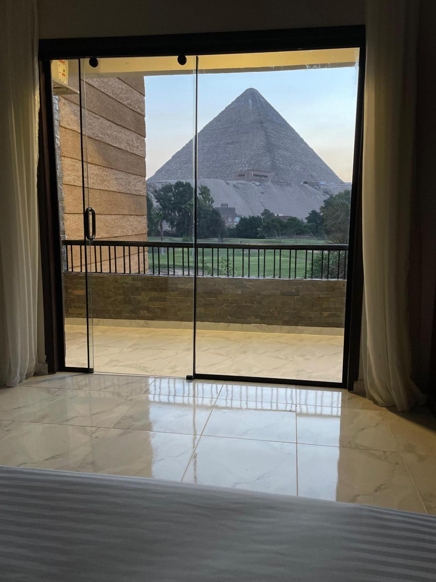 New Glamour Pyramids Hotel Kafrat al Jabal Exterior photo