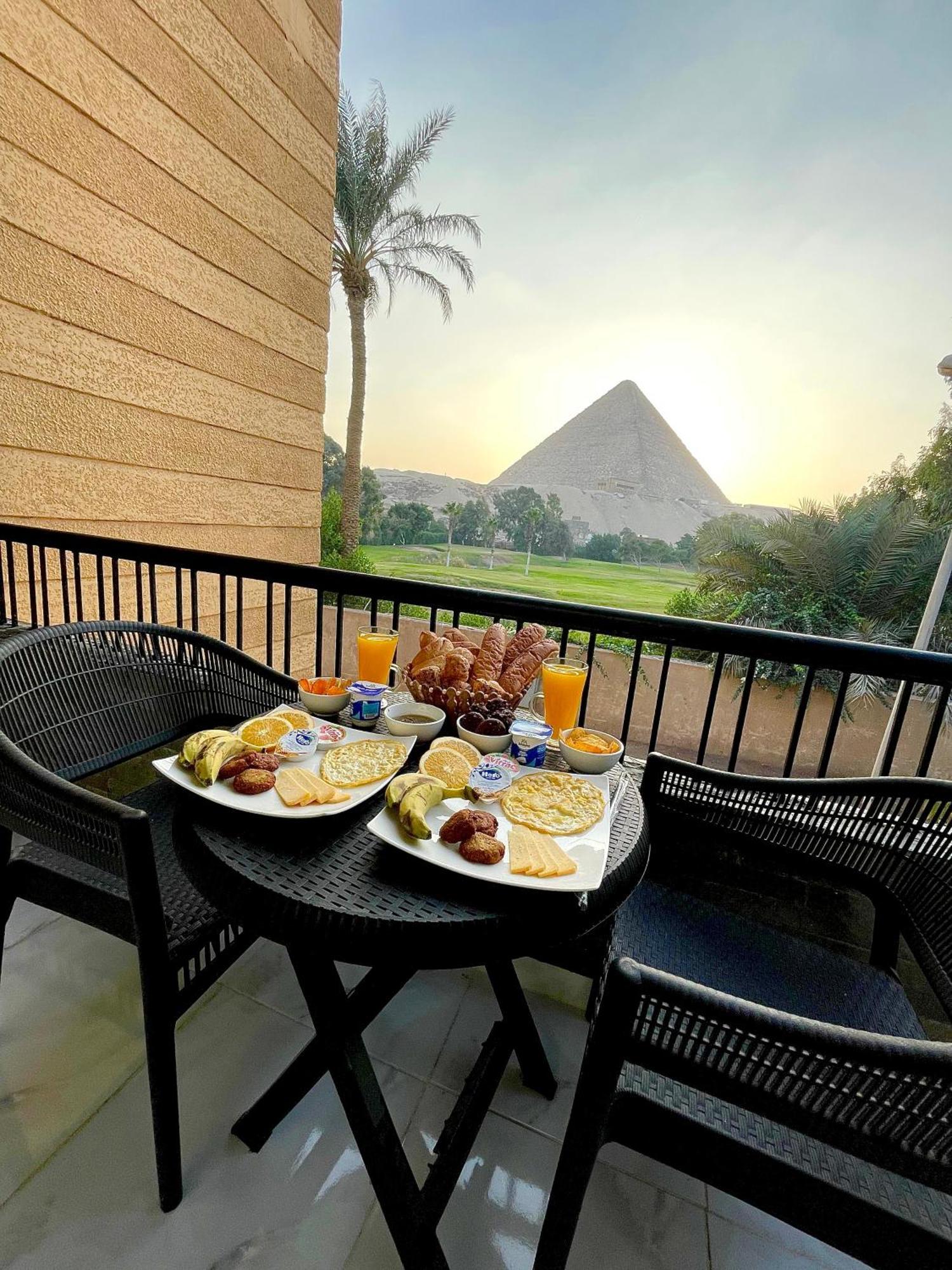 New Glamour Pyramids Hotel Kafrat al Jabal Exterior photo